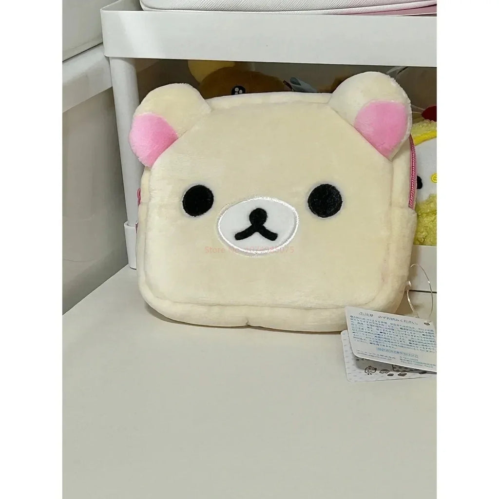 Rilakkuma Bear Pencil Case & Makeup Bag