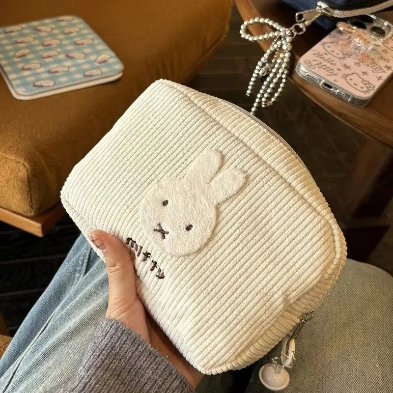 Miffy Corduroy Cosmetic & Storage Bag