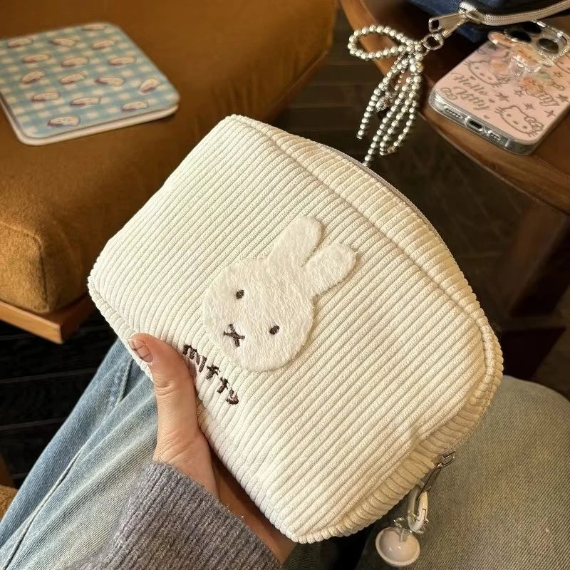 Miffy Corduroy Cosmetic & Storage Bag