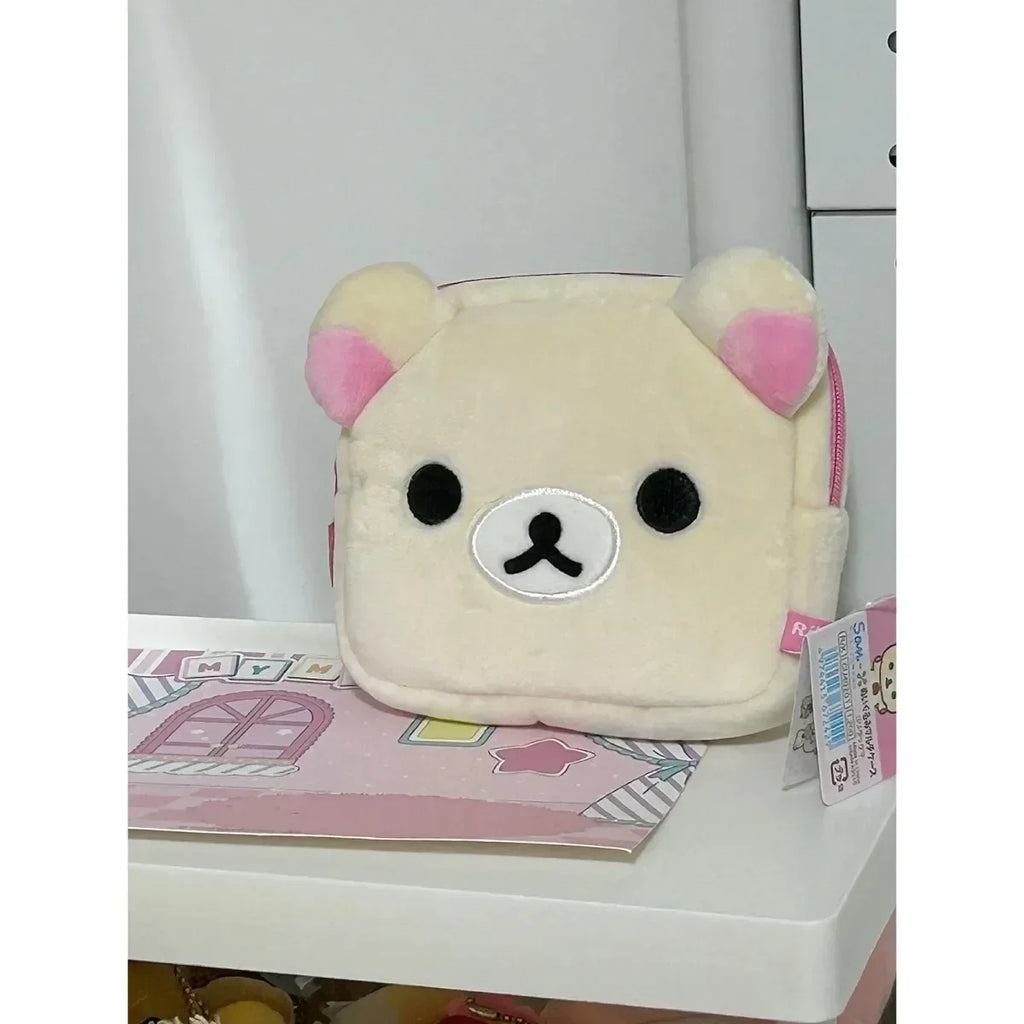 Rilakkuma Bear Pencil Case & Makeup Bag