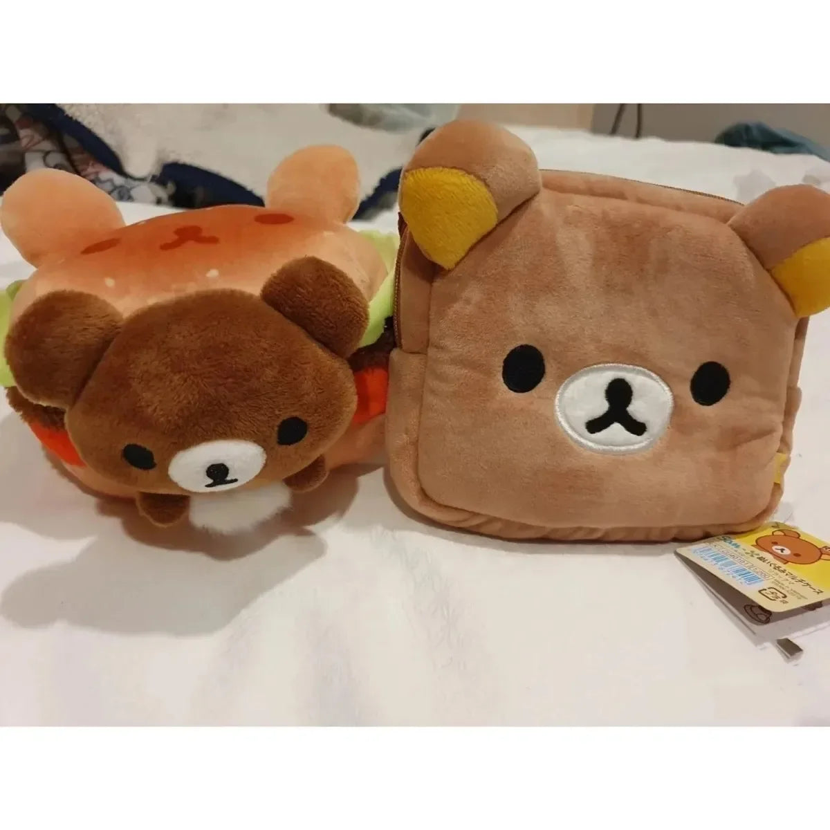 Rilakkuma Bear Pencil Case & Makeup Bag
