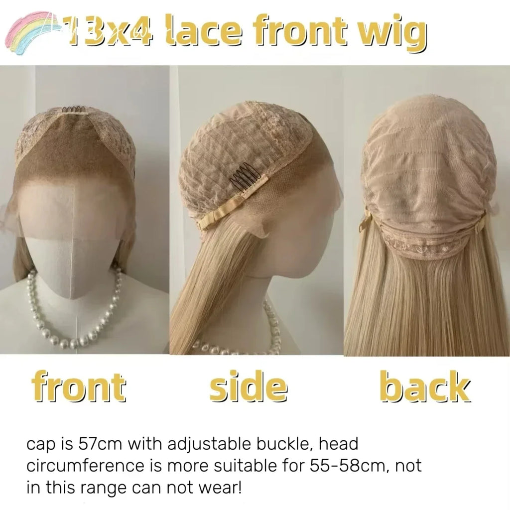 Long Straight Lace Front Wig (26 inch)