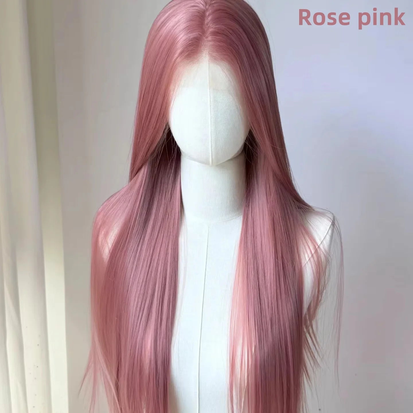 Long Straight Lace Front Wig (26 inch)