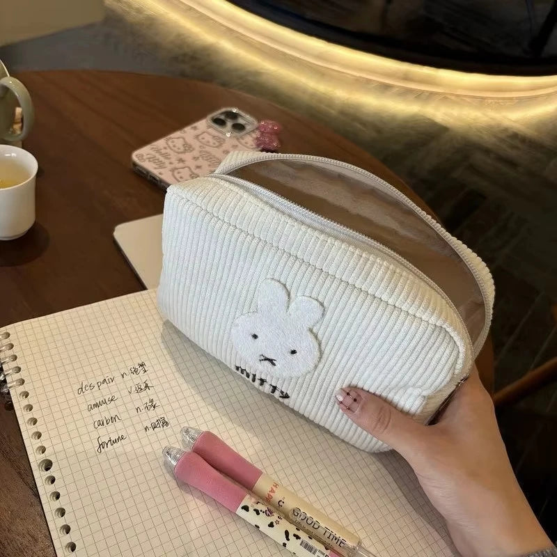 Miffy Corduroy Cosmetic & Storage Bag