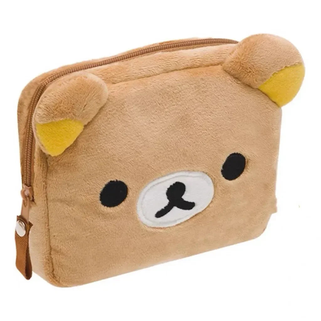 Rilakkuma Bear Pencil Case & Makeup Bag