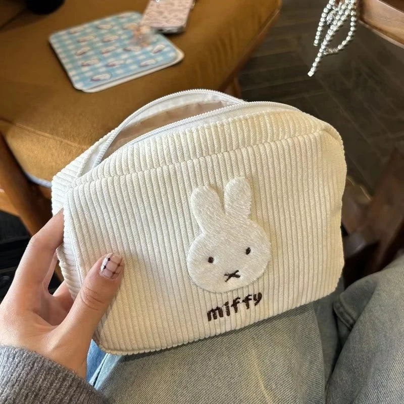 Miffy Corduroy Cosmetic & Storage Bag