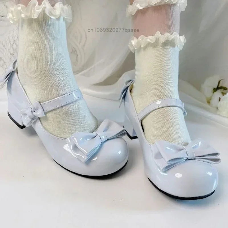 Bow Kiss Mary Janes
