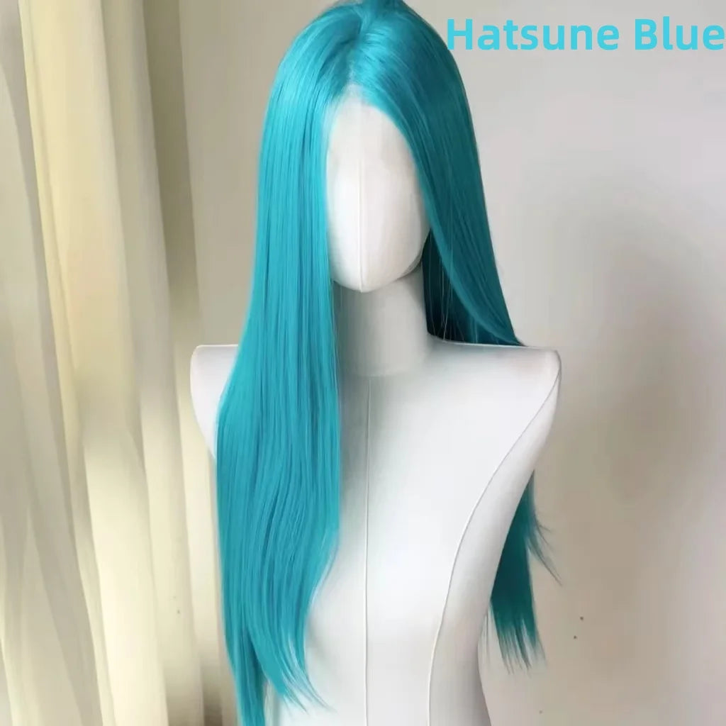 Long Straight Lace Front Wig (26 inch)