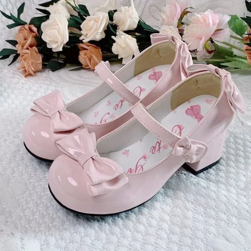 Bow Kiss Mary Janes