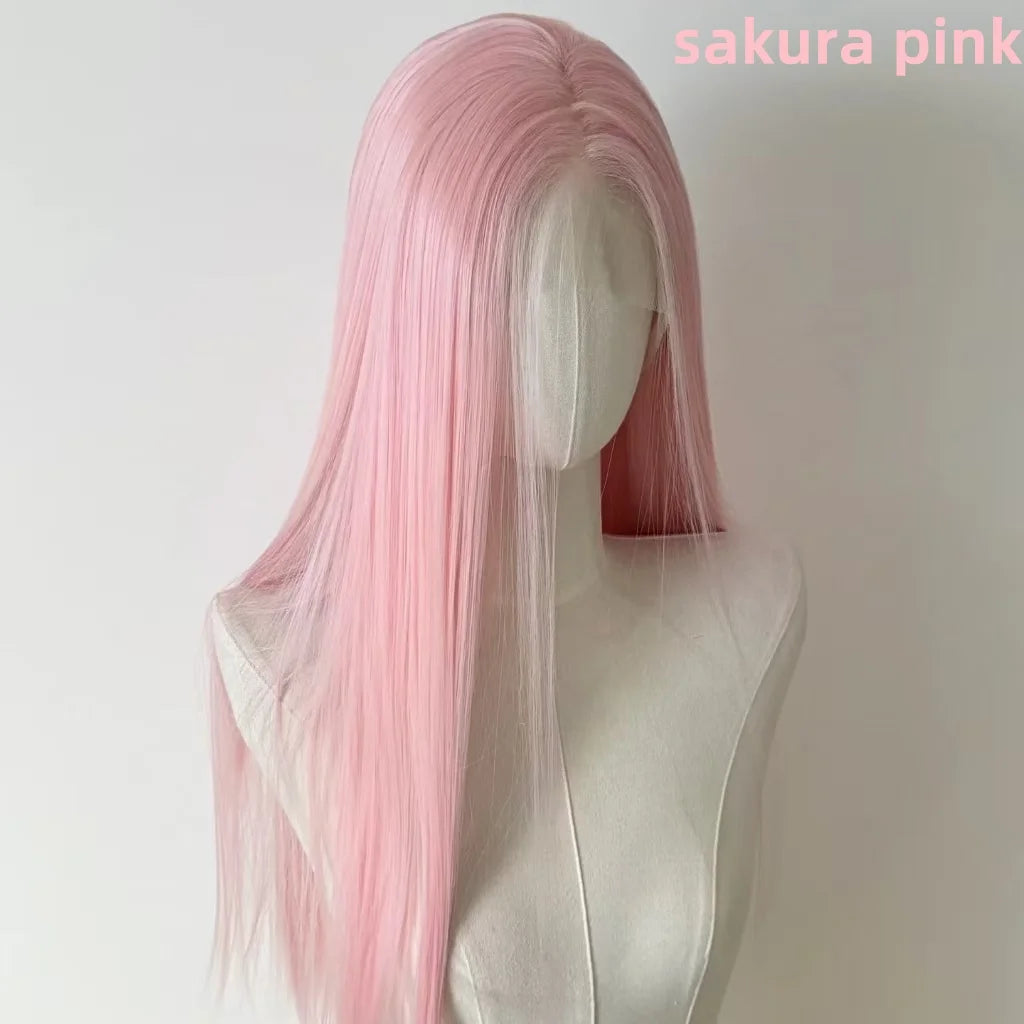 Long Straight Lace Front Wig (26 inch)