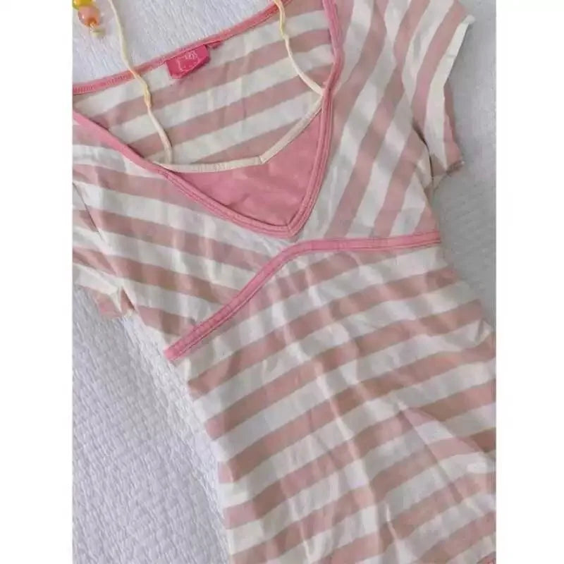 Striped Soft Girl Tee