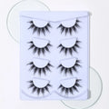 4 Pairs Thick Comic Strip Lashes