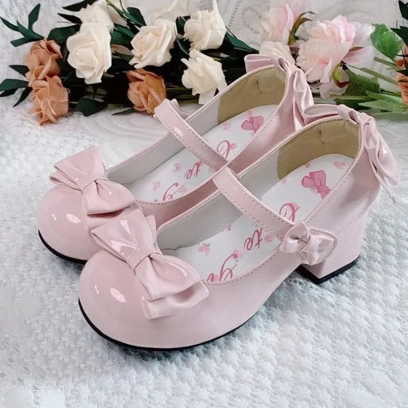 Bow Kiss Mary Janes