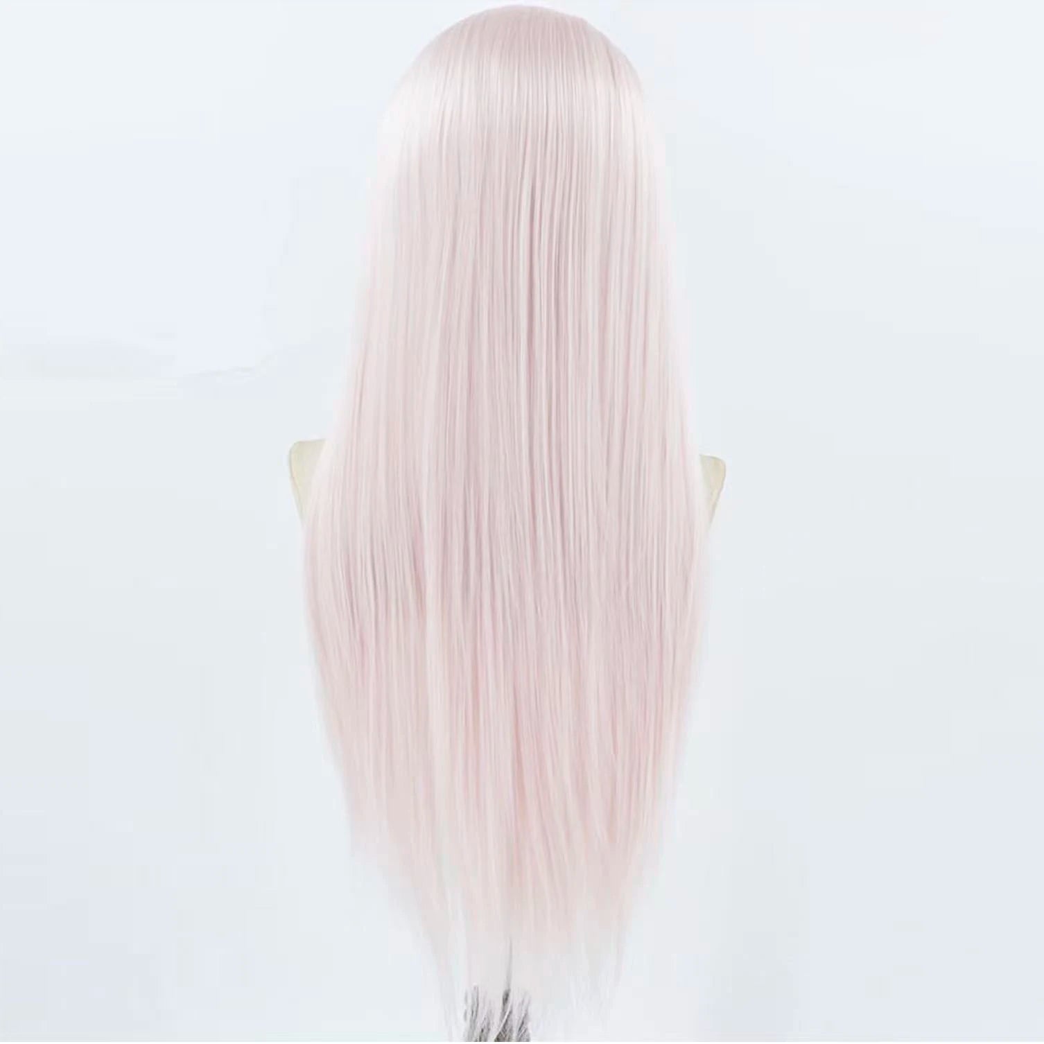 Light Pink Body Wave Lace Front Wig