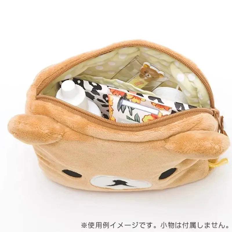 Rilakkuma Bear Pencil Case & Makeup Bag