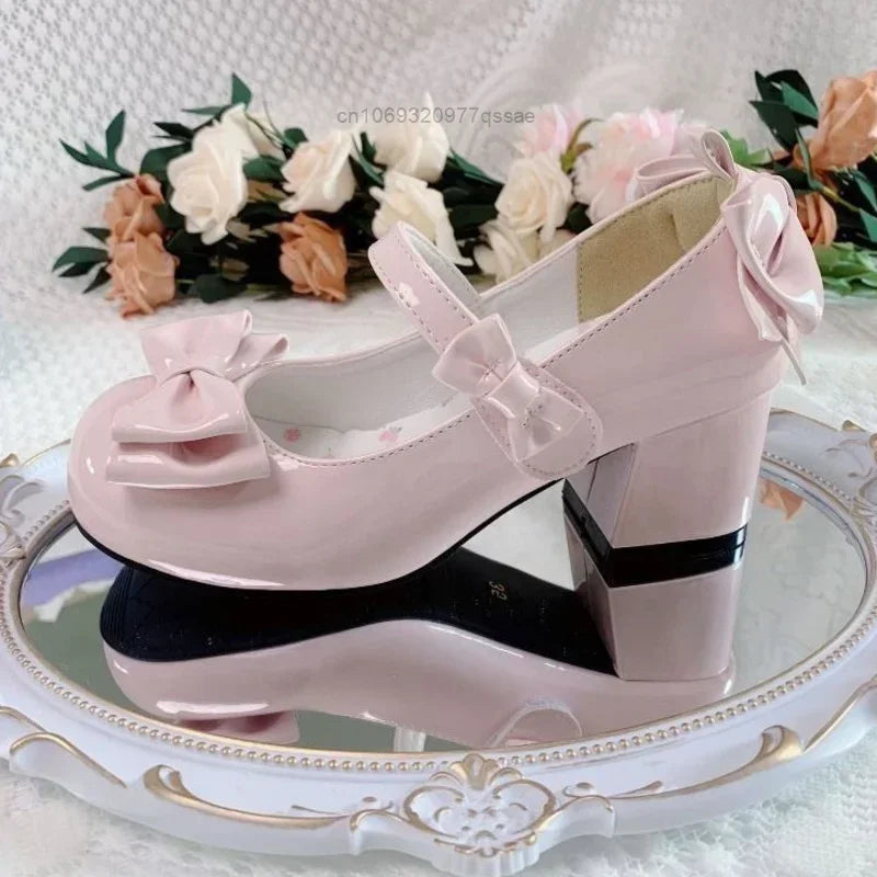 Bow Kiss Mary Janes